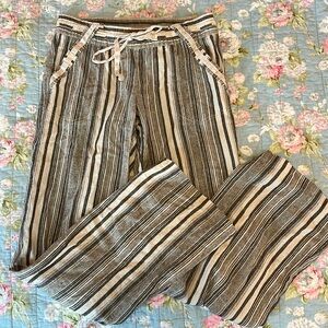 Striped, Rewind pants. Size XS.